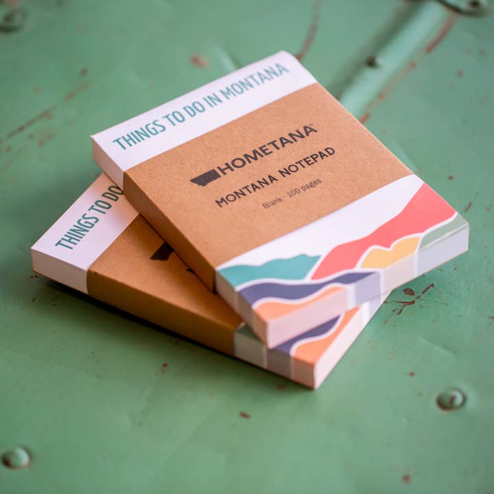 Saker att göra i Montana NOTEPAD för wholesale av Hometana