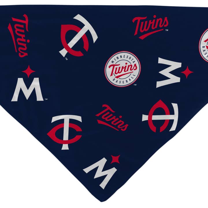 Twins Triangle Cooling Bandana: All Over for wholesale by Vertical Athletics