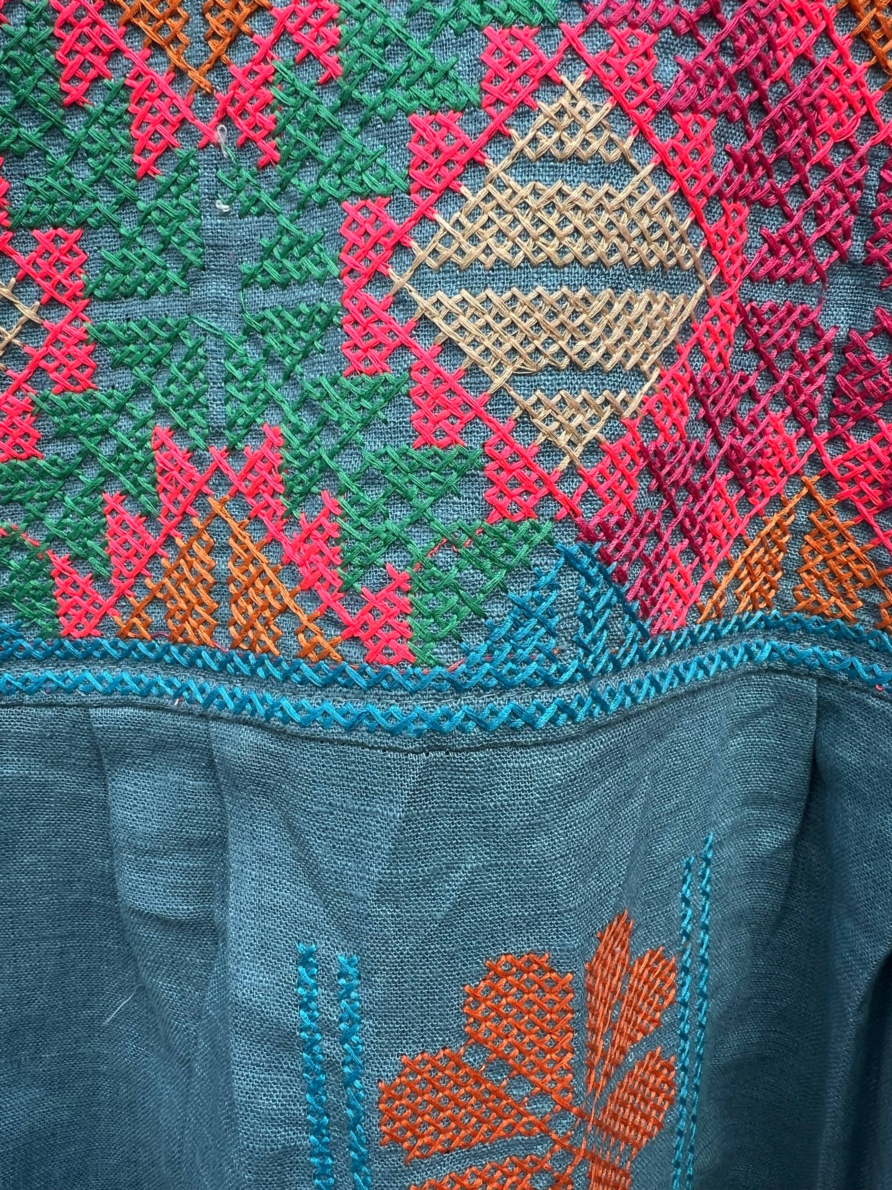 Kinomy - Wholesale Kaftan - Women's - Embroidered cotton kaftans, colorful kaftan, boho kaftan.10