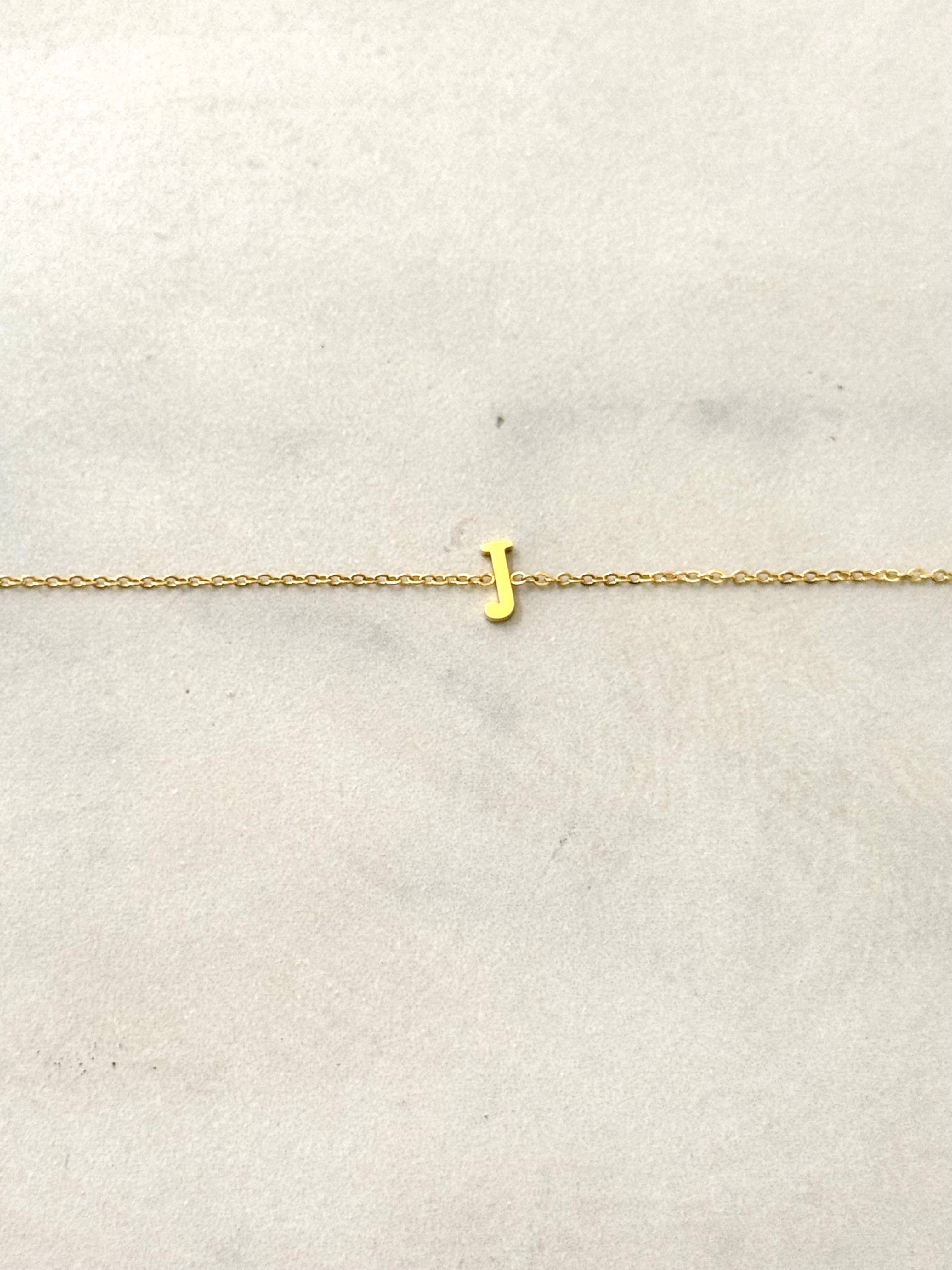 Cassette Barcelona - Wholesale Charm/Dangle Bracelet - Minimal Stainless Steel Initial Bracelet9