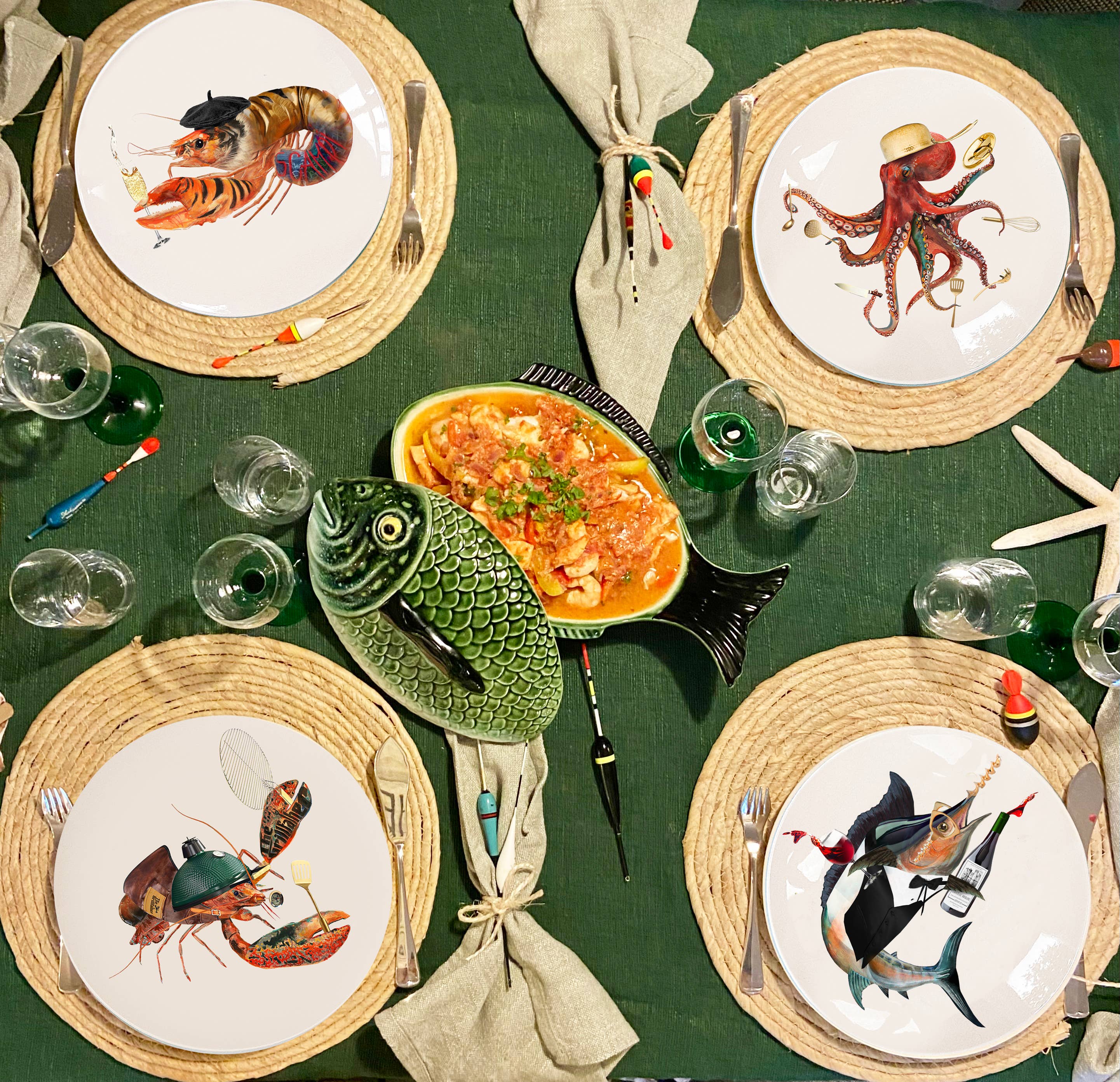 Bordy's - Vente Assiette - Catchy - 1. Les assiettes de dîner Culinary Catch2