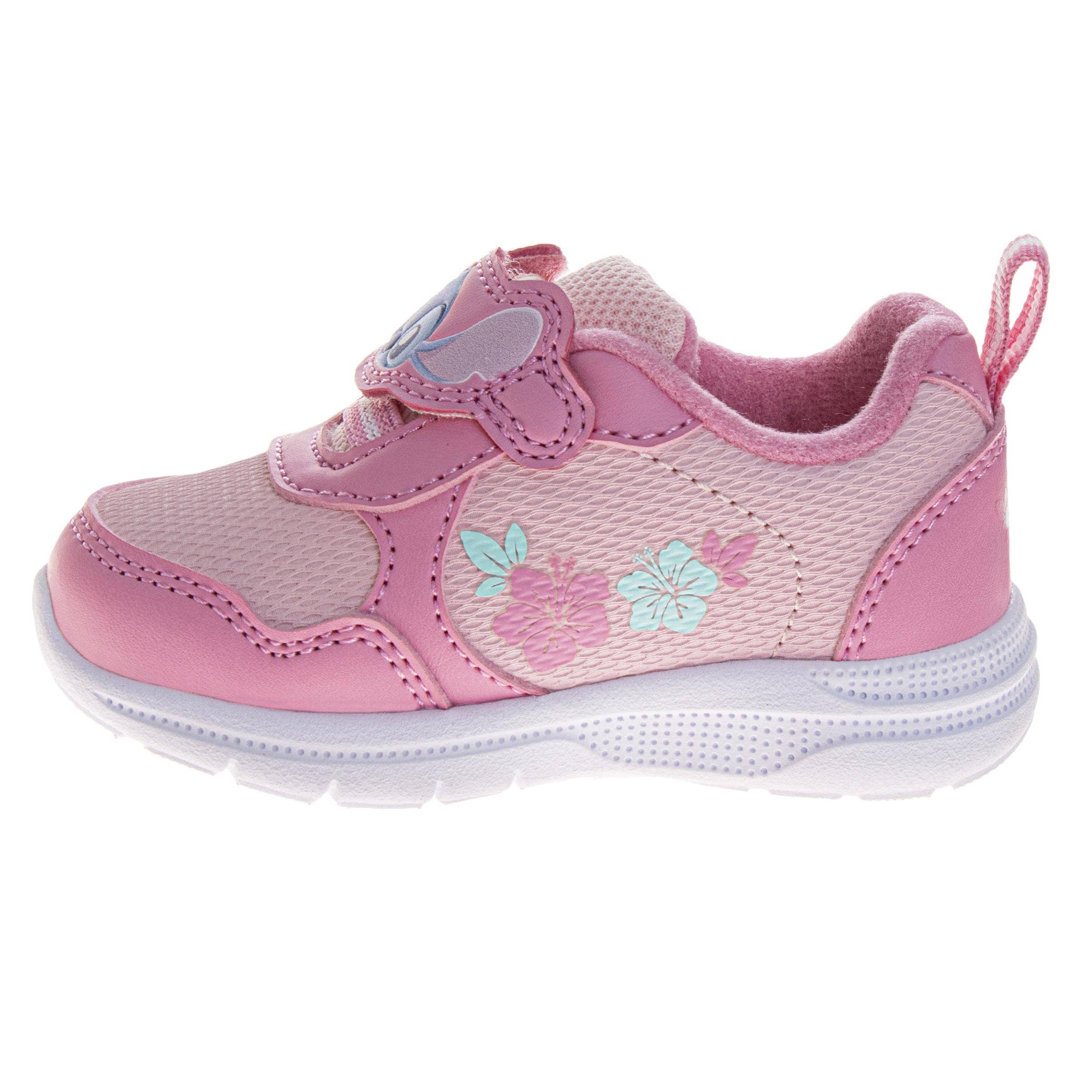 Josmo Shoes Inc - Wholesale Casual Shoes - Kids - Disney Stitch Girls Ohana Hook & Loop Sneakers (Infants)2