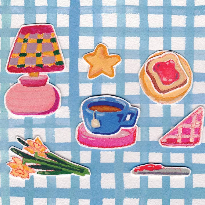 Everyday Antonia Mae - Wholesale Art Print - Jam & Bread | 5x7 Print1