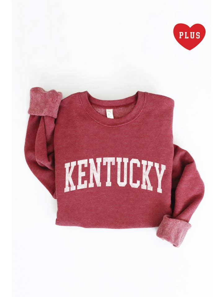 OAT COLLECTIVE - Vendita all'ingrosso Felpa stampata - Donna - Felpa con grafica KENTUCKY Plus14