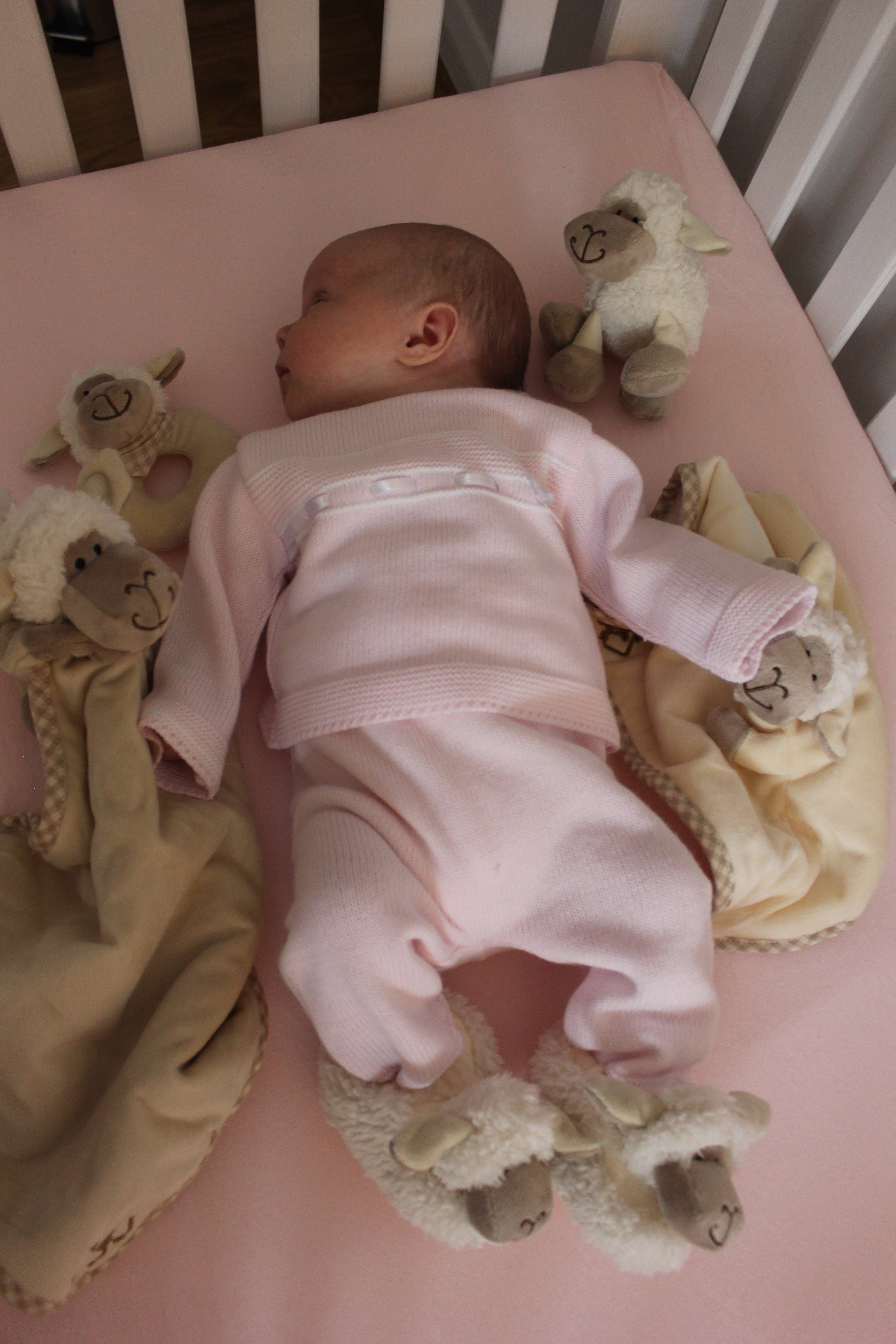 Jomanda Soft Toys & Accessories - Wholesale Slippers - Baby - Sheep Soft Plush Baby Slippers House Shoes, 0-6 months8