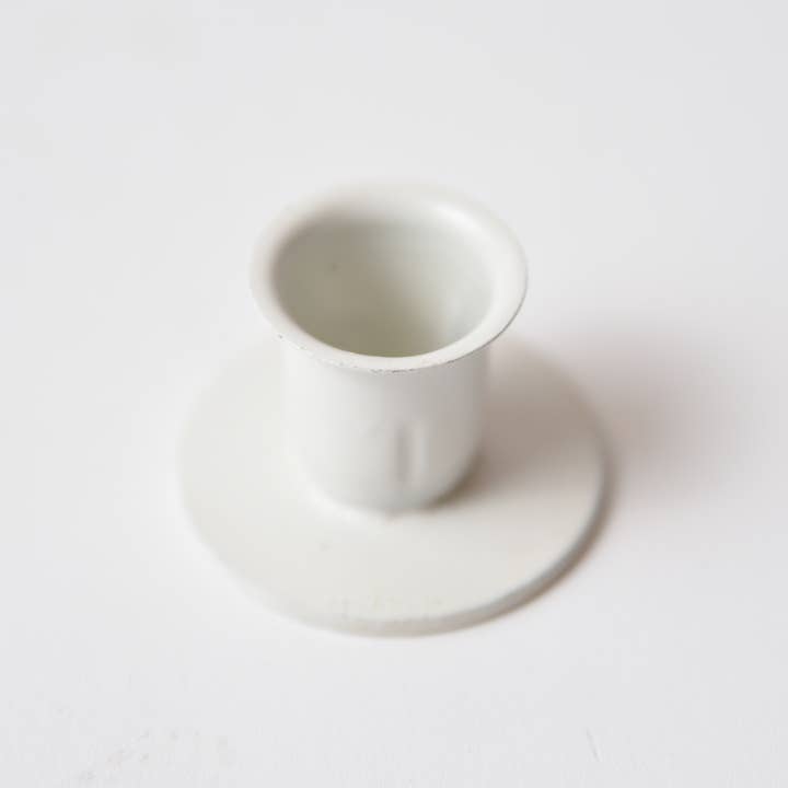 LMS Wholesale - Wholesale Candle Holder - White Iron Taper Holder