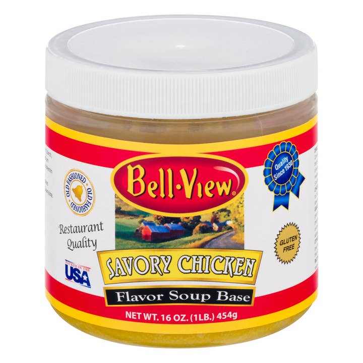 Bell-View Brand Foods - Wholesale Soup - Savory Chicken Flavor Soup Base 6/16 Oz.2