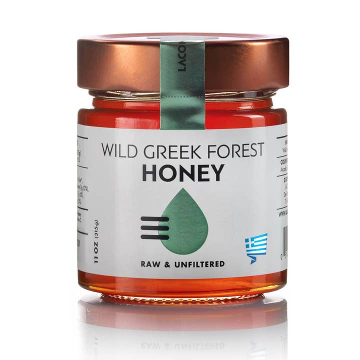 Wild Forest Honey | Raw Greek Honeydew Honey – 315g for wholesale by Laconic Foods