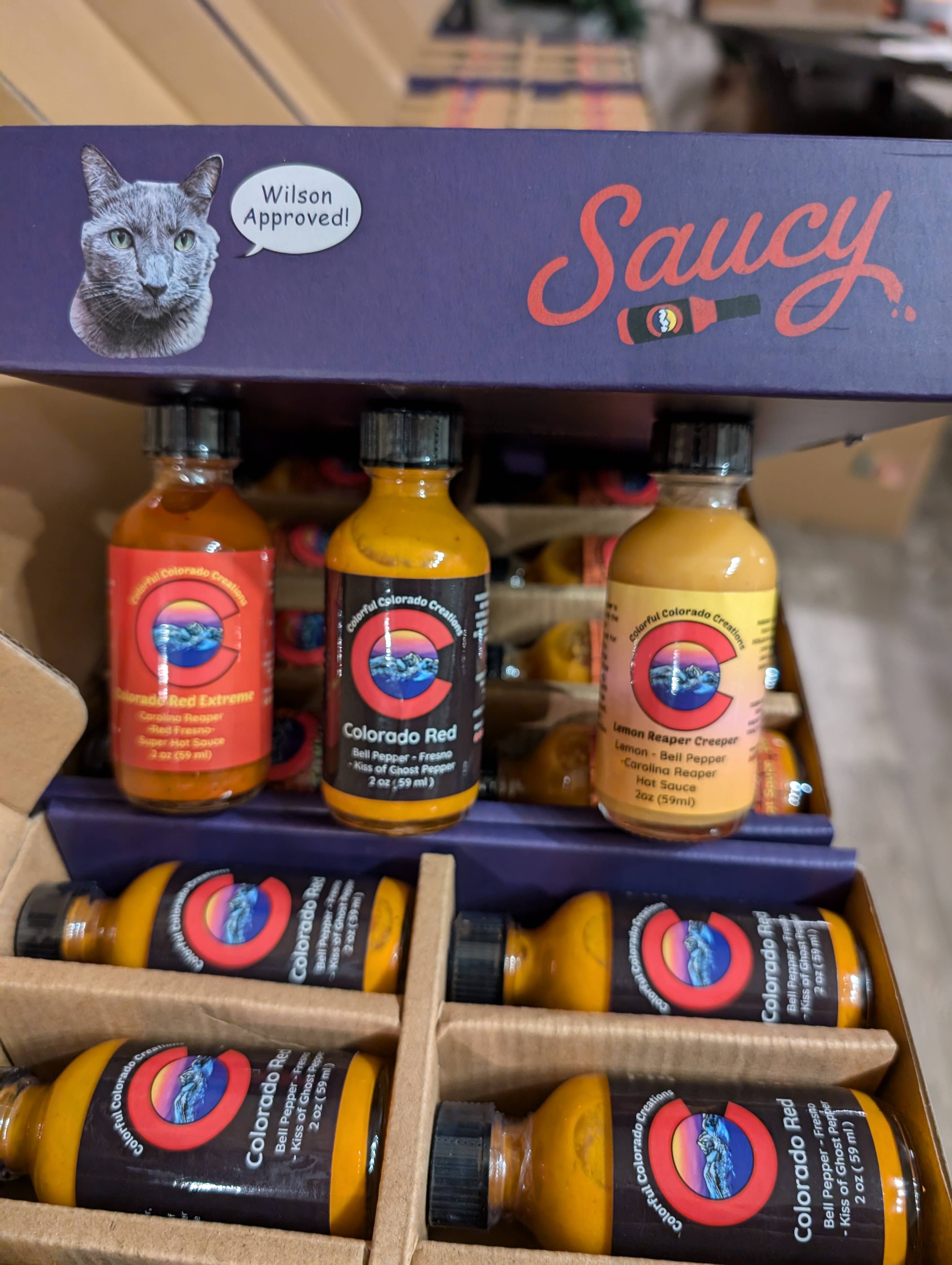 Colorful Colorado Creations llc. - Wholesale Hot Sauce - 2 OZ Mini Set (Variety pack of 8 bottles) 3