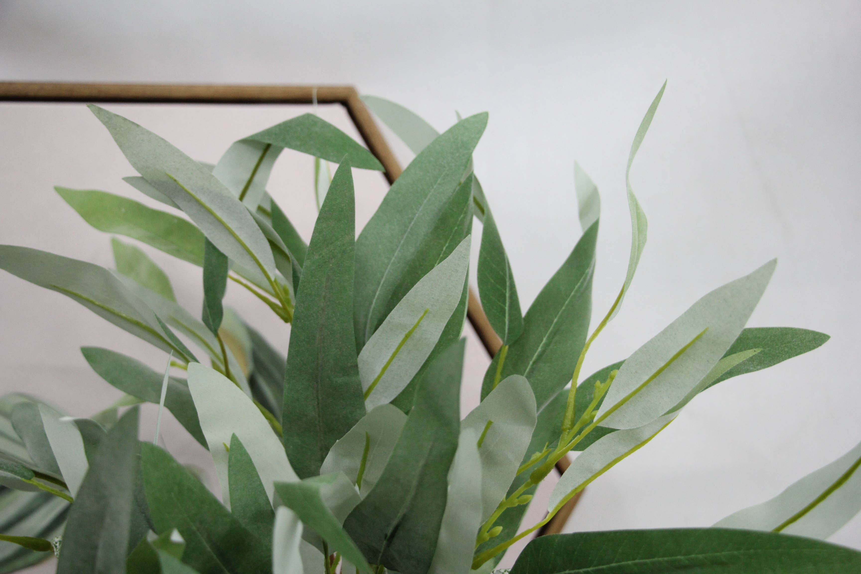 Angel Isabella - Wholesale Artificial plant - Pack of 5-Seeded willow leaf spray bundle grey green2