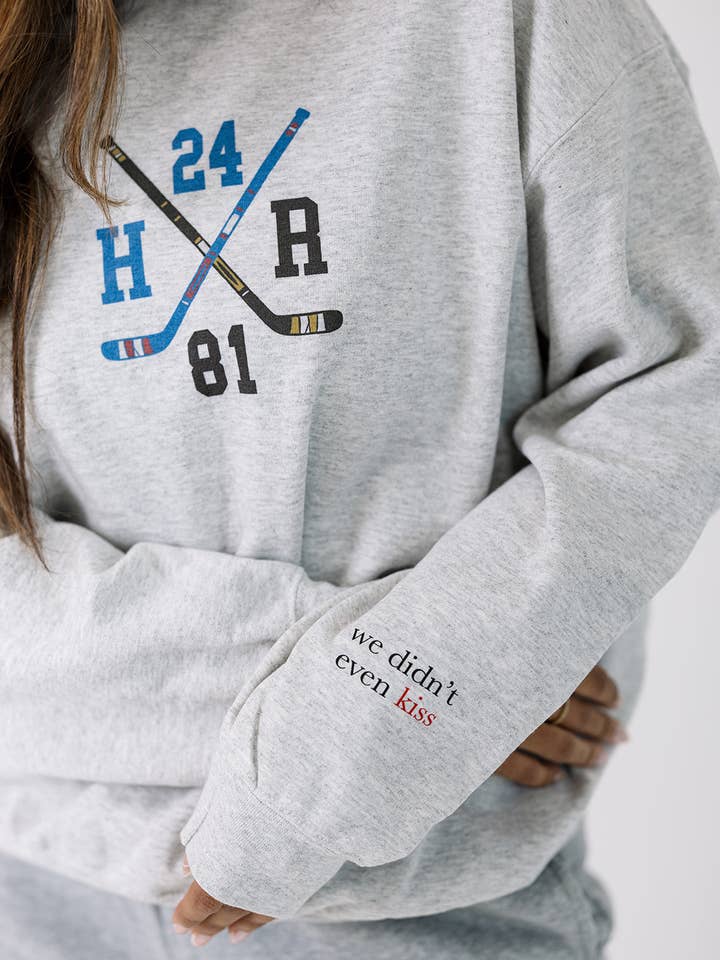 Sweatshirt Crewneck 24 x 81 Sticks de Hóquei por atacado de Girl Tribe Co