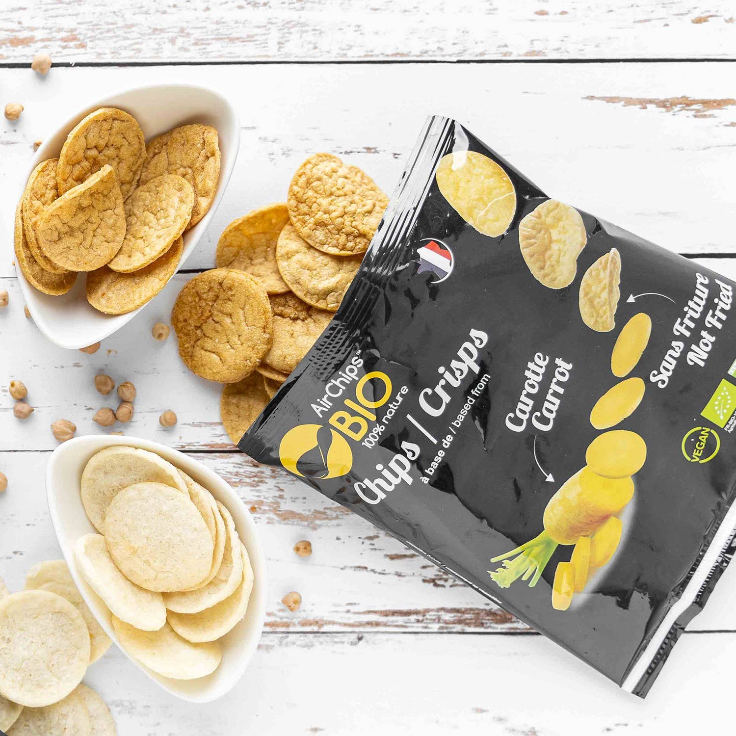 Airchips Nutrition - Wholesale Chips - Carrot chips (30g)2