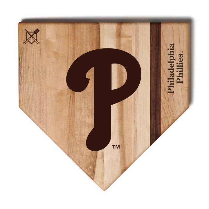 Philadelphia Phillies Home Plate skärbrädor för wholesale av Baseball BBQ