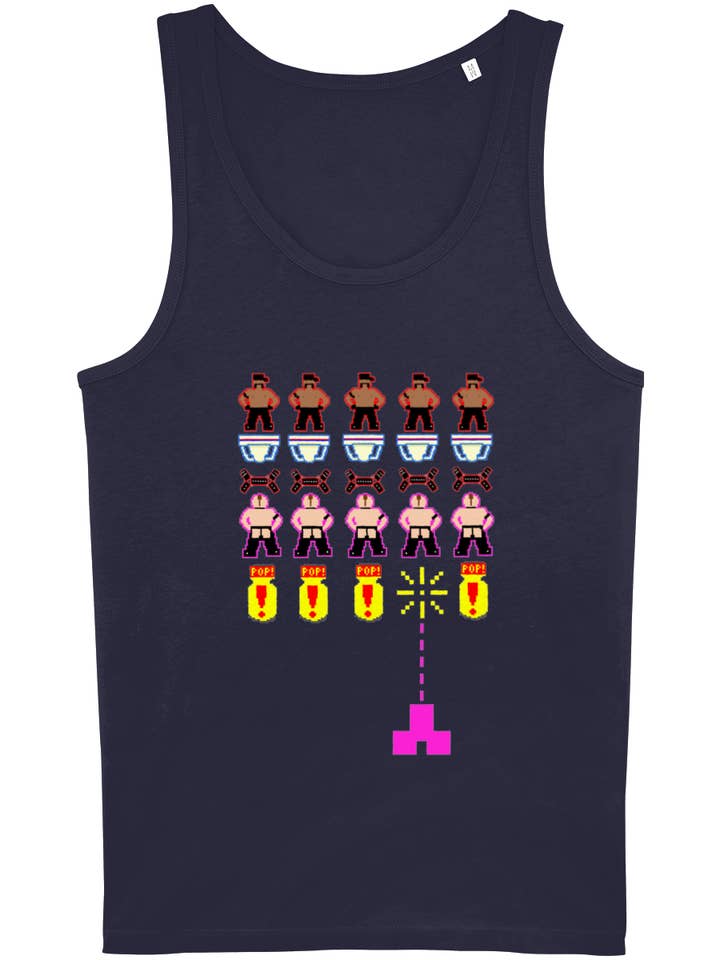 Space inGayders Organic Cotton Tank Top/Vest for wholesale by Unapologaytic