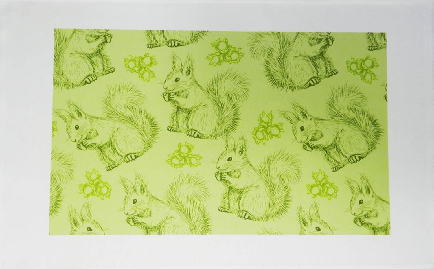 Half a Donkey – wholesale Tea towel – A Squirrel and his Nuts Large Cotton Tea Towel0