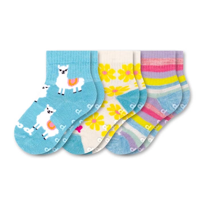 Pacas - Wholesale Socks - Kids - 3 Pack - Toddler Pacas Gripper Socks18