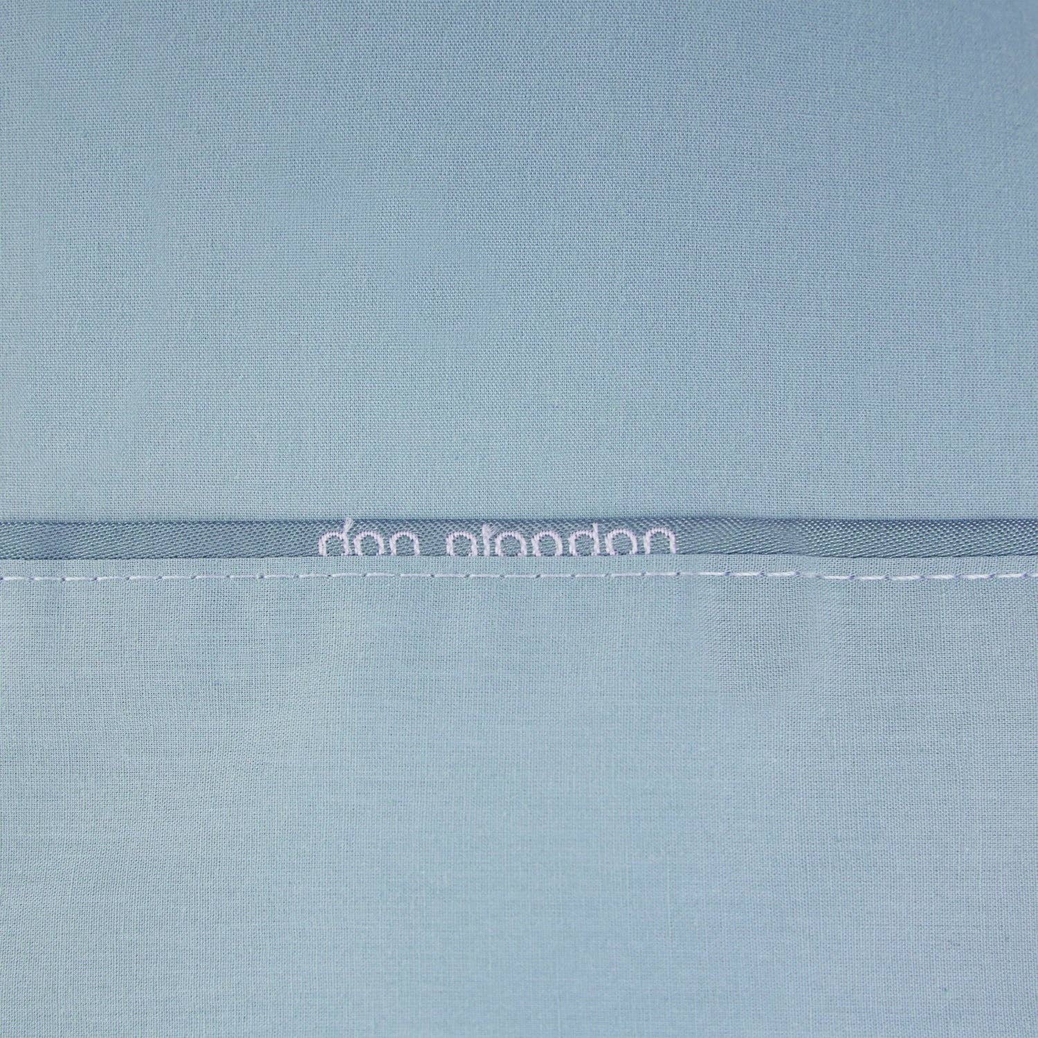 Blue Percal Cielo Don Algodon Pillow Cover for wholesale on Faire2