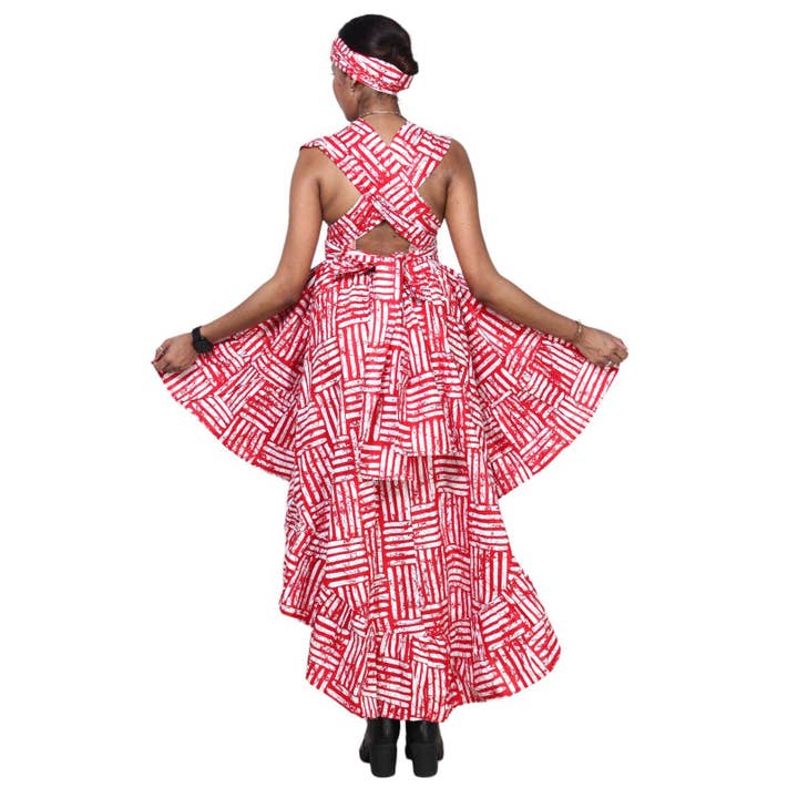 African Stars - Vente Robe – femme - Jupe/Robe Femme Style Multi-Port -- FI-313627