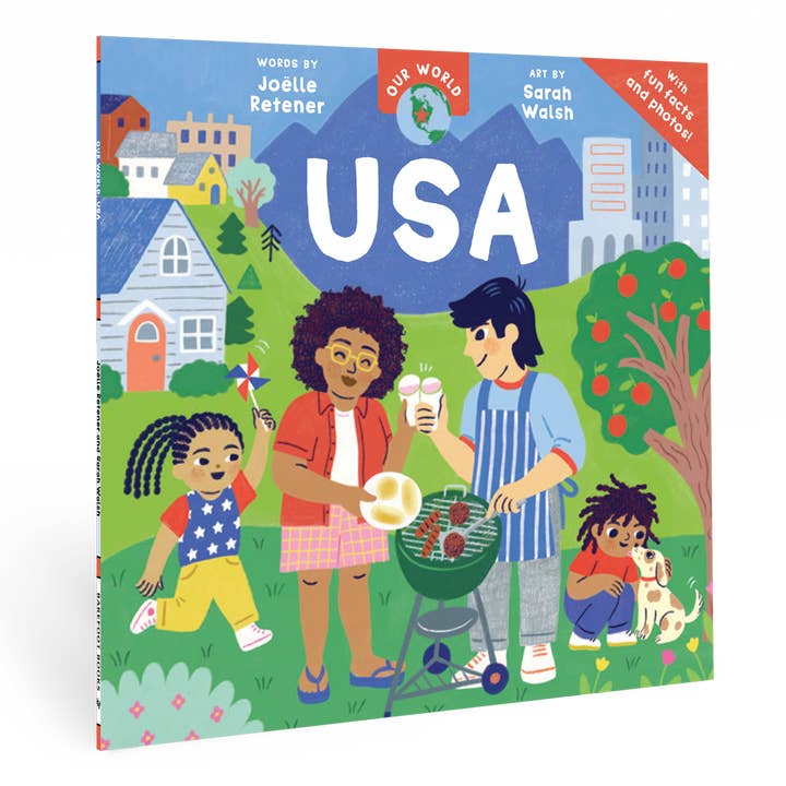 Our World: USA (paperback) for wholesale by Barefoot Books