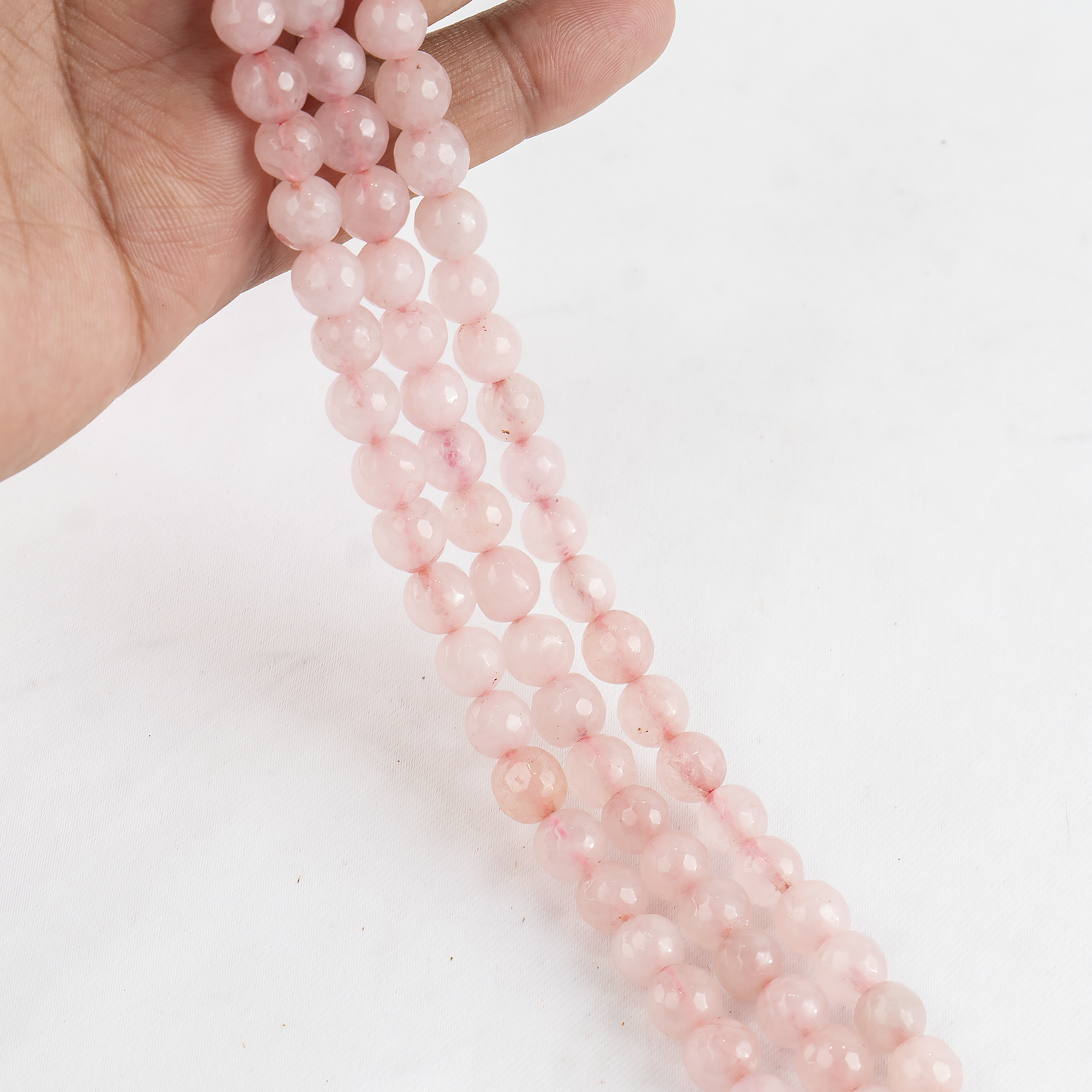 Soothing Crystals Beads – Großhandel Perlen – Facettierte Perlen | Rosenquarz | Kristallperlen für Schmuck10