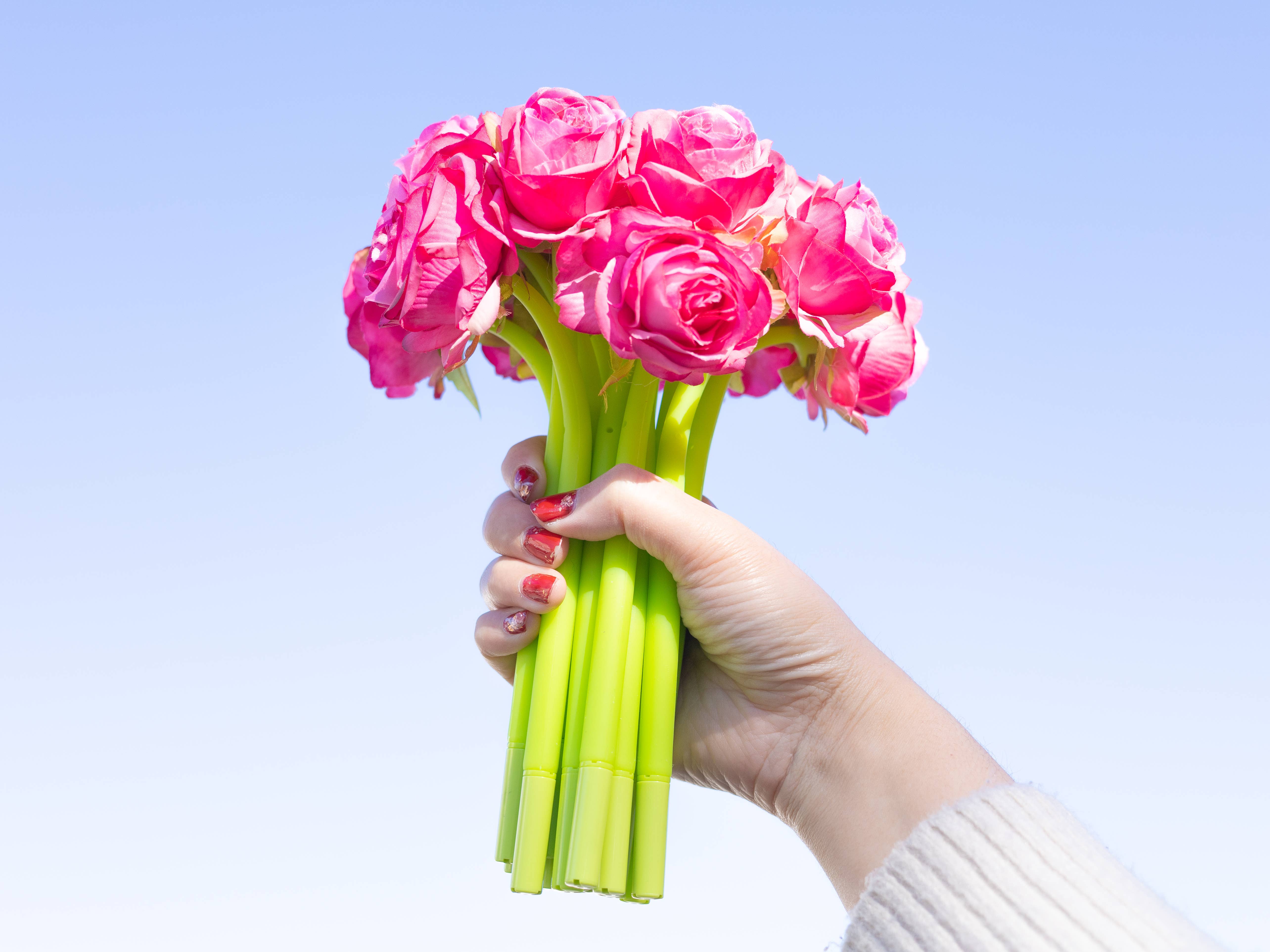 Bewaltz - Wholesale Retailer Display - Paper & Novelty - Flower Bouquet Pen Display Sets - 16pc4