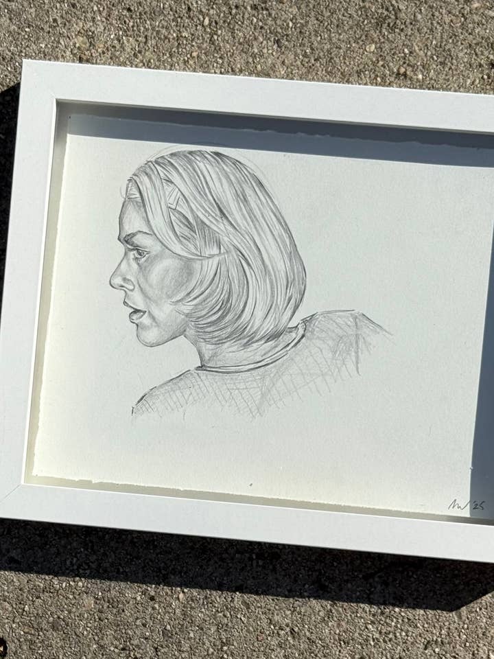 Original Mulholland Dr. drawing // DAVID LYNCH series 15 of 26 for wholesale by Paper 8