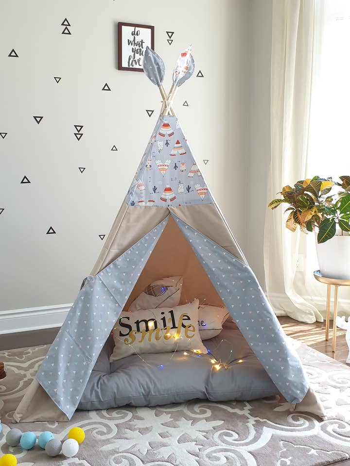 Bear, Owl, Teepee and Arrows Combo Tent for wholesale by The Teepee Store