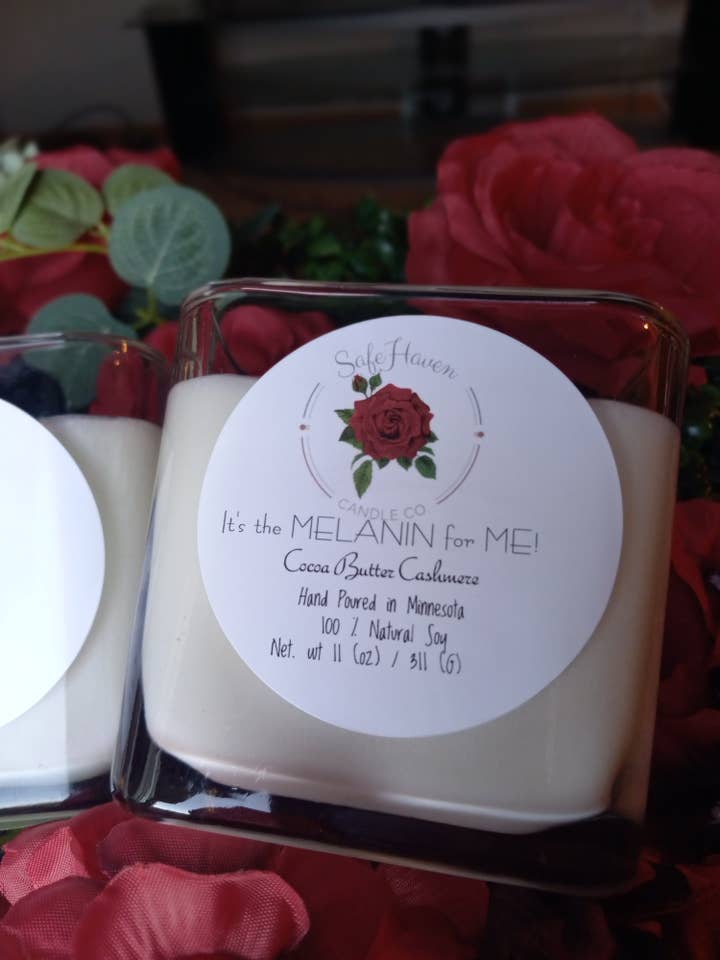 12 OZ Candle Glass Jars for wholesale by Safe Haven Candle Co