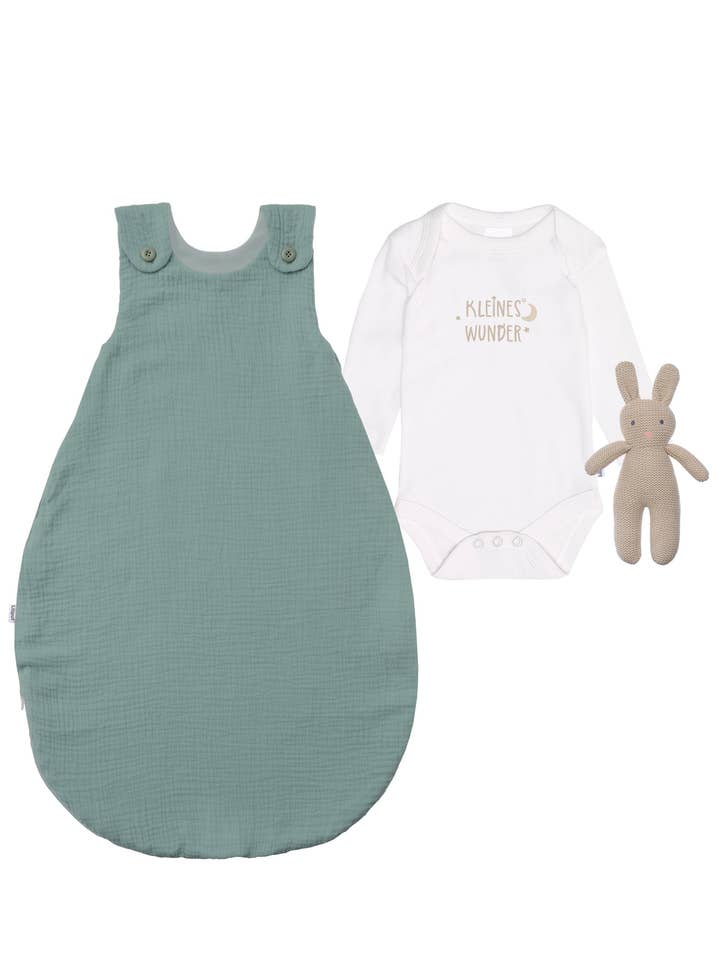 Ensemble 3 pièces avec sac de couchage Petit miracle pour la vente par Liliput