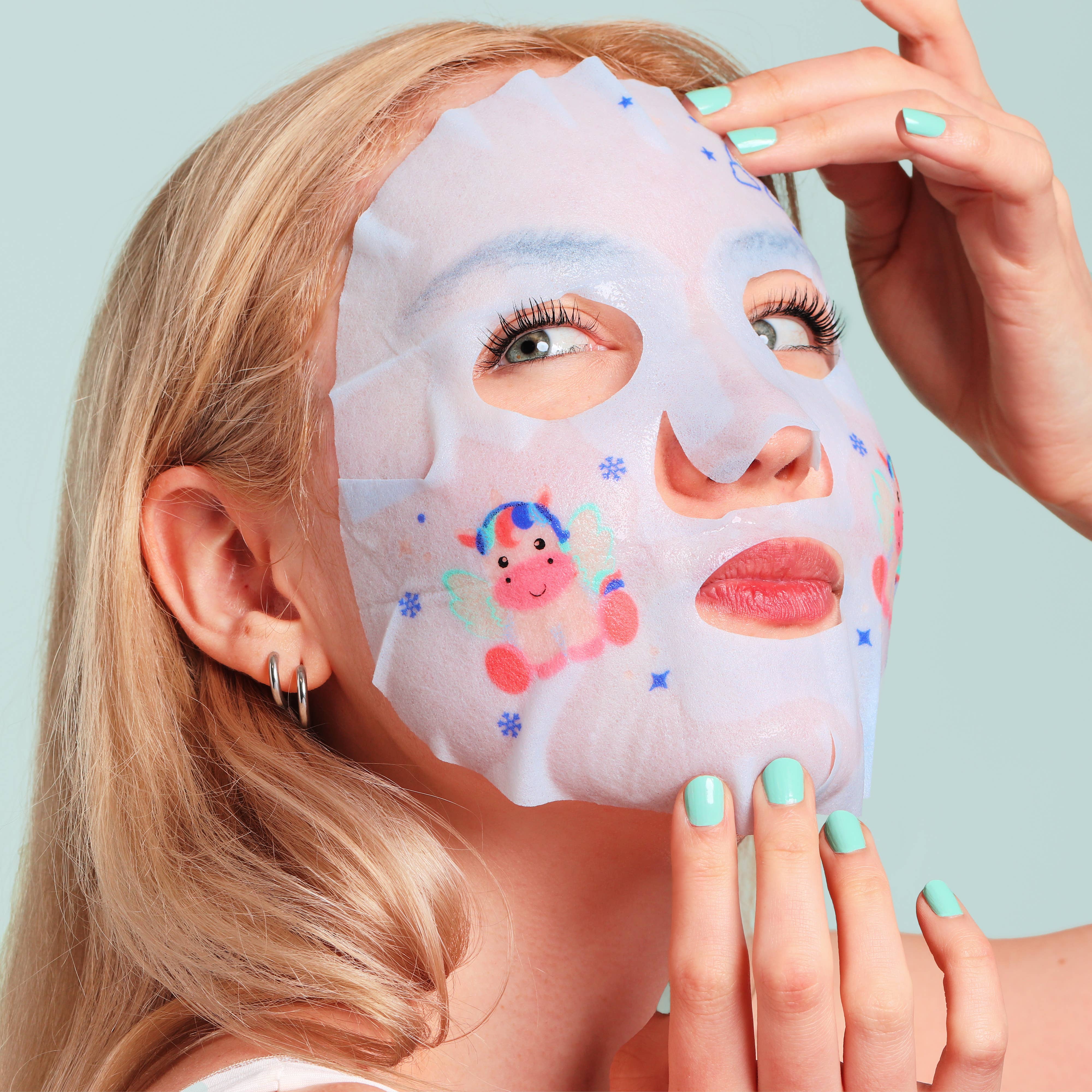 My Spa Life - Wholesale Skincare face mask - Christmas Holiday Winter Wonder Animal Facial Mask Gift Set3