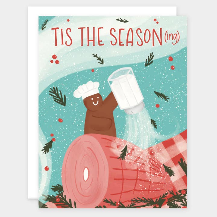 Tis the Season(ing) - Christmas Card for wholesale by Copper Penny Prints