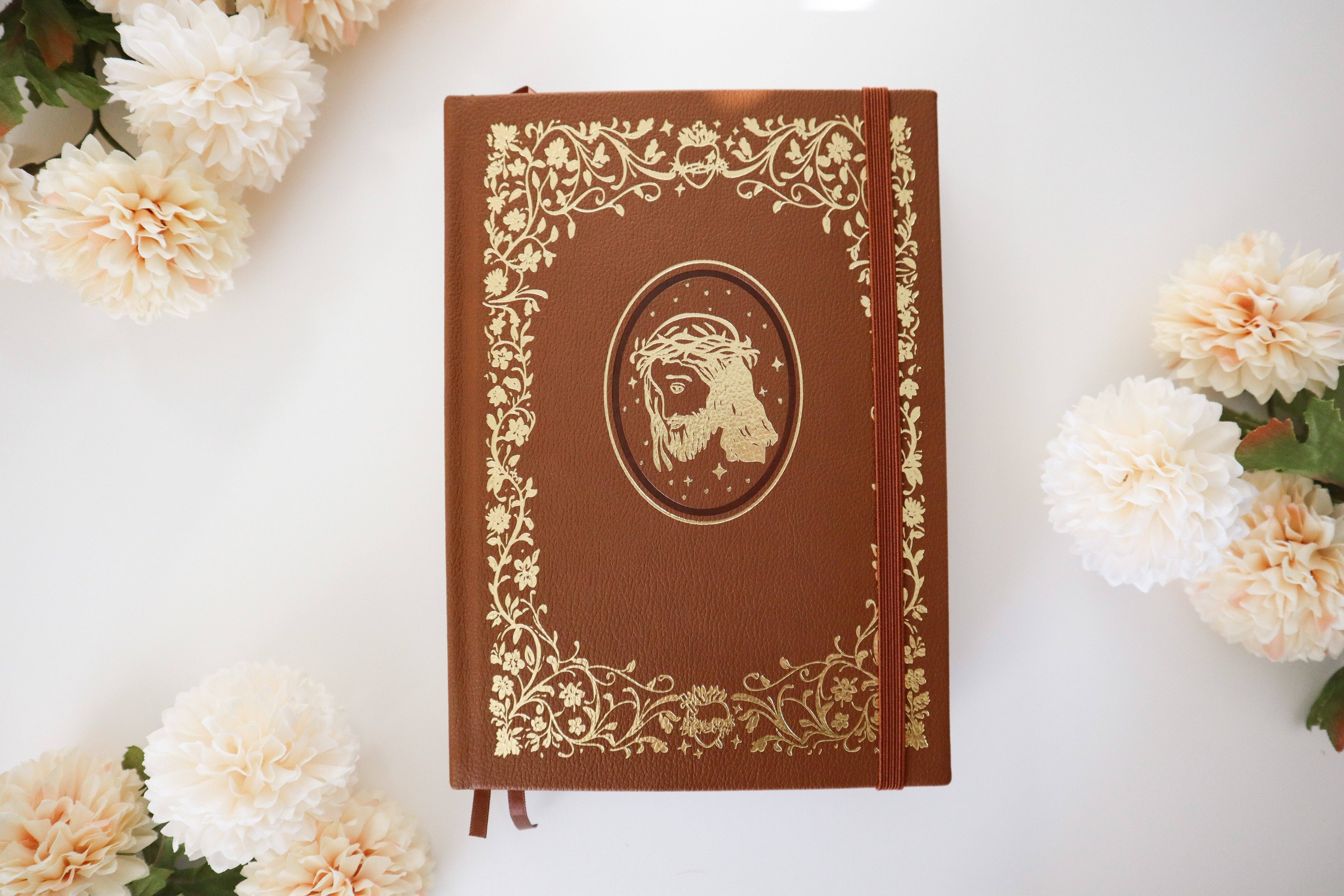 Peony&June Illustration - Wholesale Journal/diary - Crown of Thorns Leather Journal