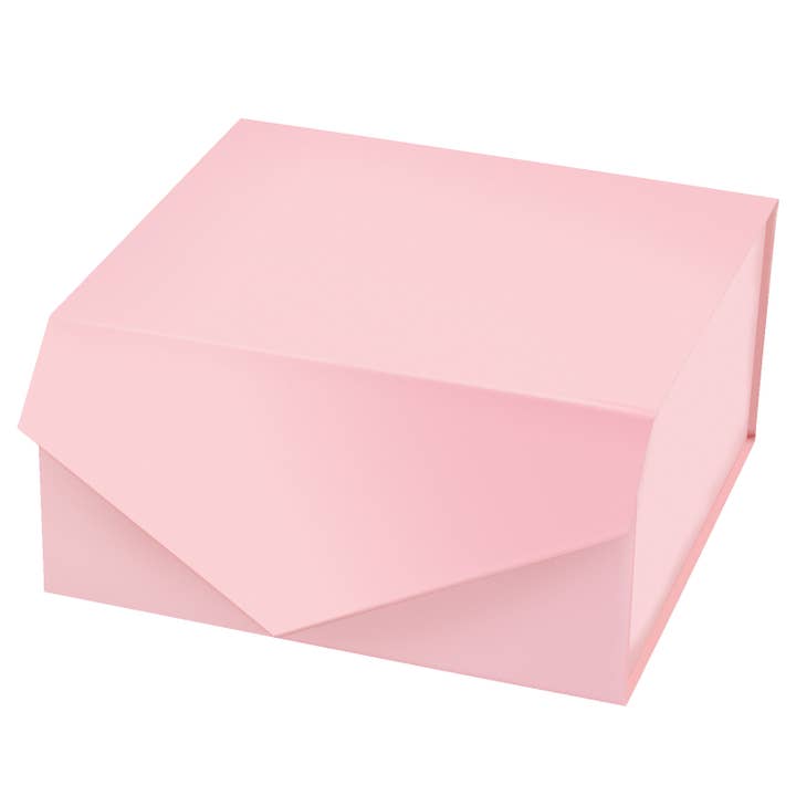 Custom 8x8x4 inch Collapsible Gift Box with Magnetic Closure for wholesale by Wrapaholic Gifts & Packing Company