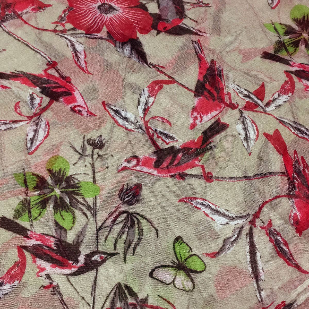 Wrapables.com - Wholesale Scarf - Women's - Wrapables Soft Viscose Bird Print Multi-Style Scarf49