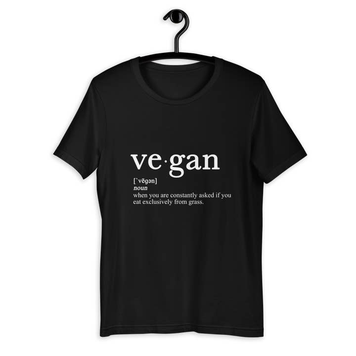 VEGANCLO - Wholesale Screen Printed T-Shirt - Unisex - VEGAN DEFINITION | Unisex T-Shirt1