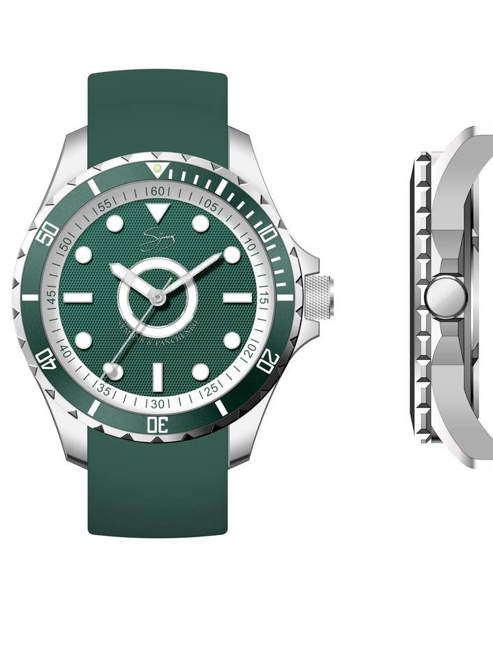 Dutch Master Augusta silver polished 3-hand 10 ATM for wholesale by Symons & Panchenko