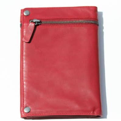 Reisebrieftasche - Rot für den Großhandel von Makers & Providers