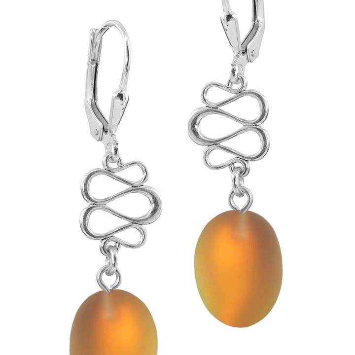 LeightWorks - Aurora Crystal Jewelry - Wholesale Dangle Earrings - Swirl Ext. Earrings7