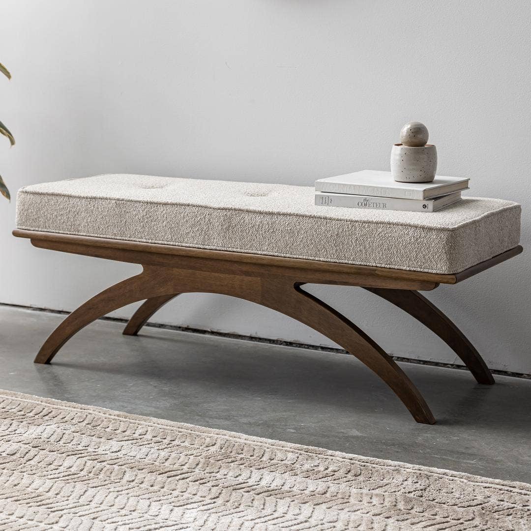 Style In Form - Wholesale Ottoman - Austin Bench - Buff2