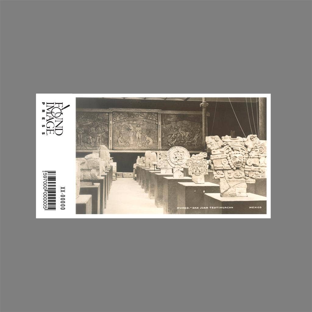 Found Image Press - Wholesale Sticker - Sticker MX-337 Museum at Teotihuacan1