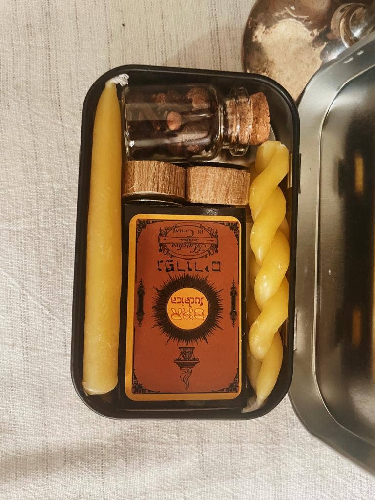 Ohr Judaica - Venta al por mayor Vela aromática de viaje - Kit de Viaje de Shabat y Havdalá de Bolsillo4