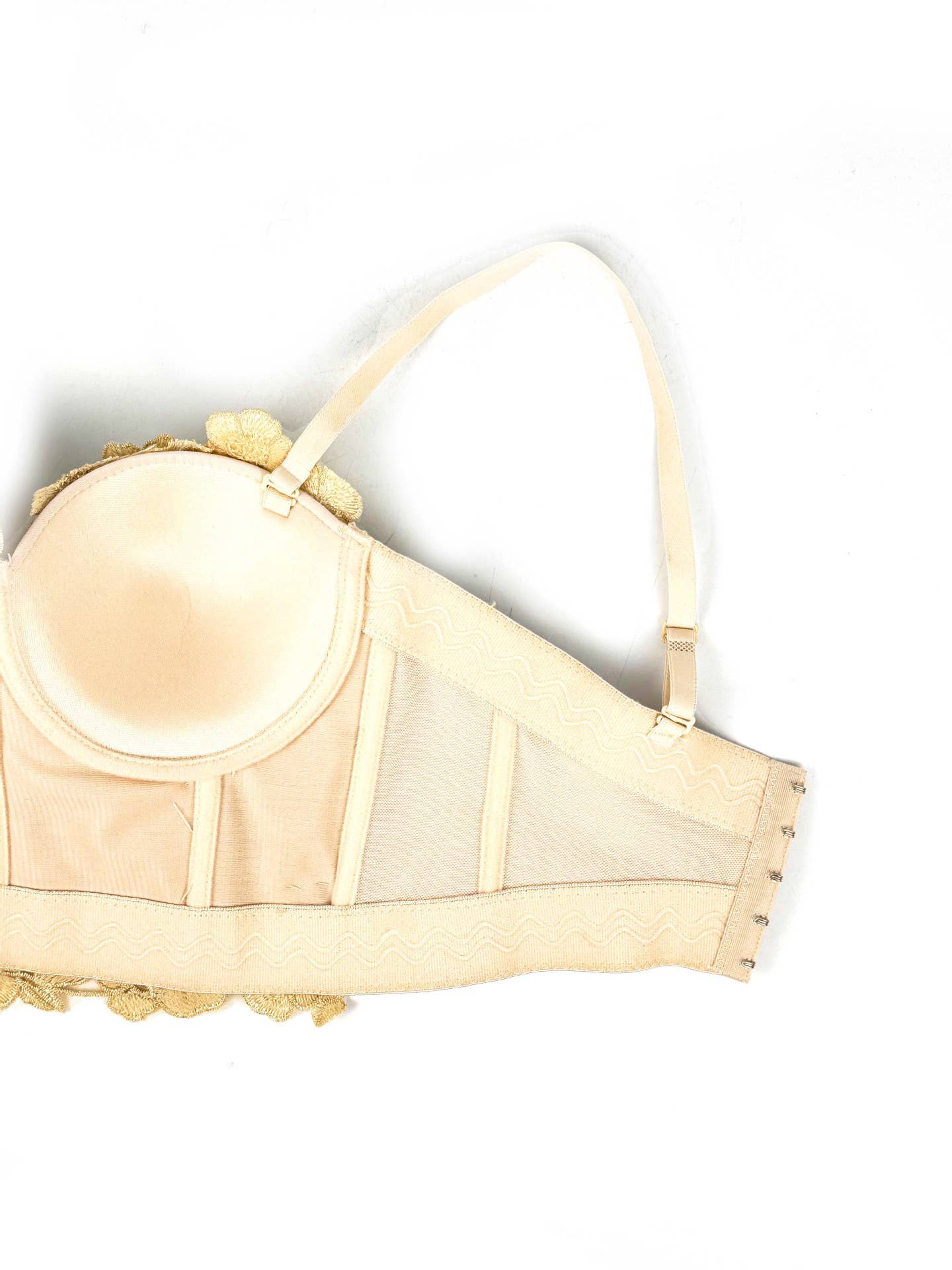 Productseeker – Großhandel Korsett – Damen – 29Y Dreidimensionales Florales Diamant-Trägertop mit Hosenträger16