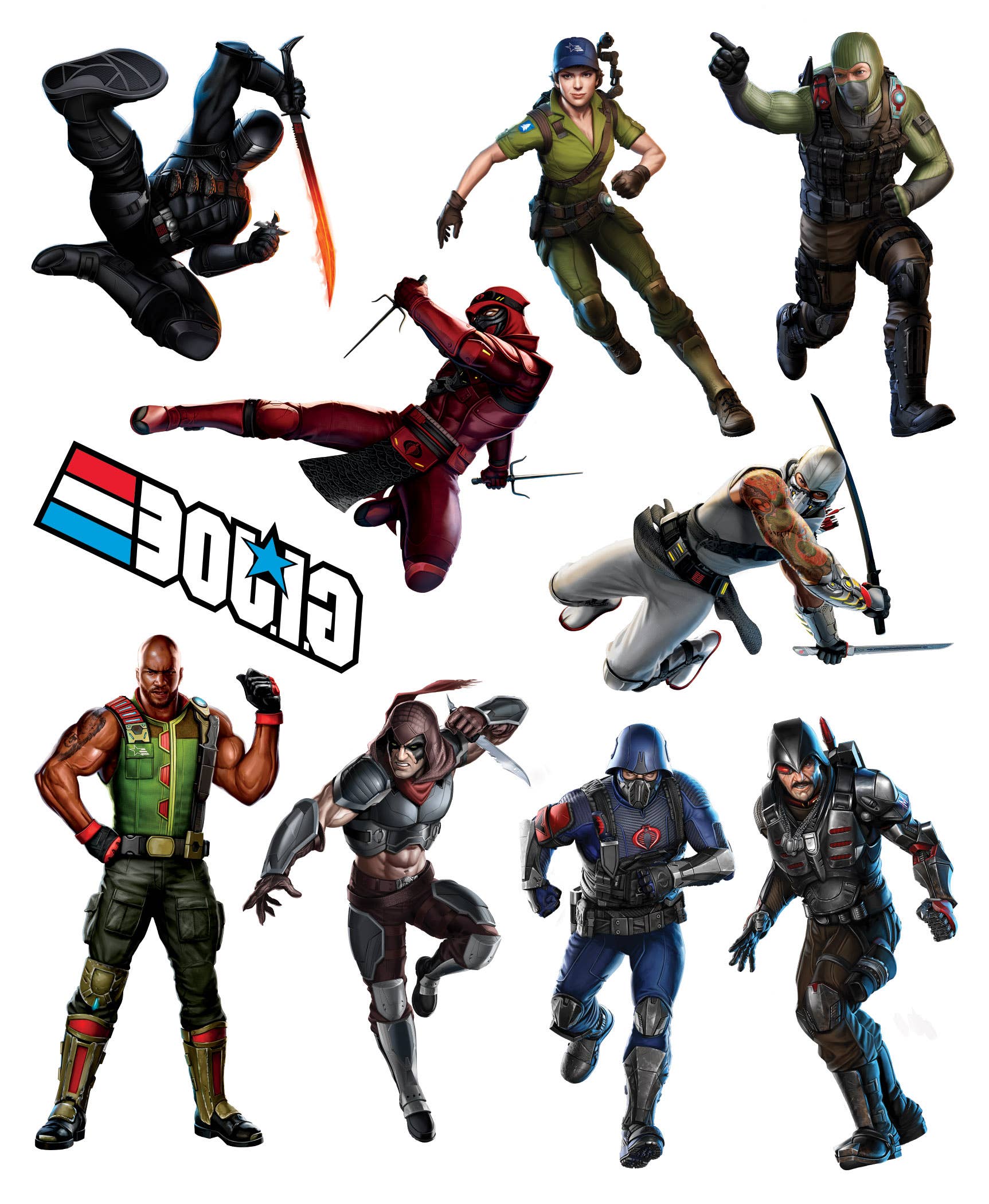 Savvi - Wholesale Temporary Tattoo - Kids - GI Joe - Tattoo Pouch - LP33462.AA-014