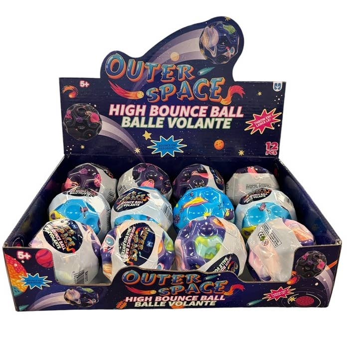 Outer Space Super Hi-Bounce Space Ball for wholesale by Handee Products