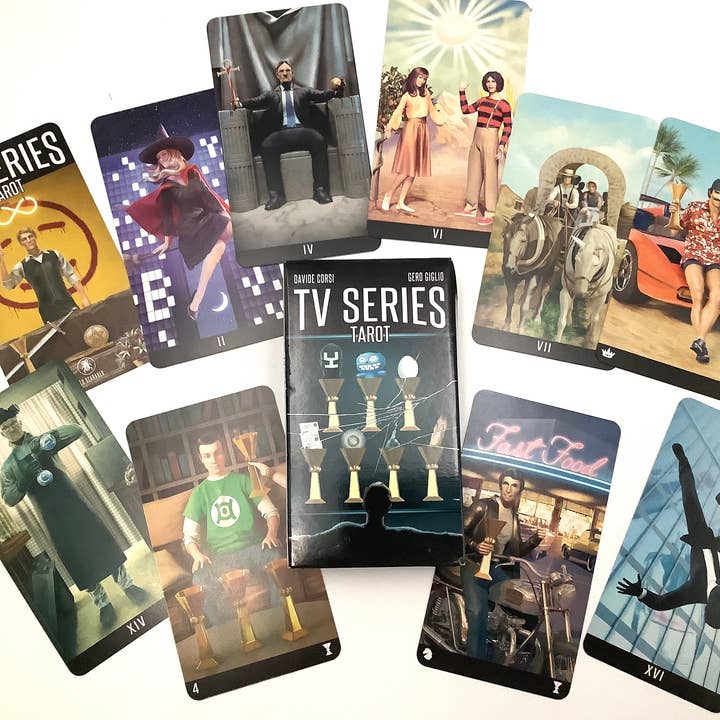 Halloween TV Series Shows Tarot Cards Deck Oracle for wholesale by All Little Cute Things