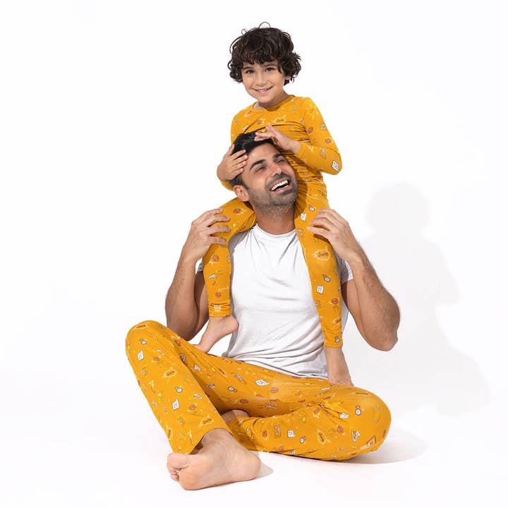 Bellabu Bear – Engroshandel Pyjamasæt - Børn – Basketball bambus børnepyjamas3