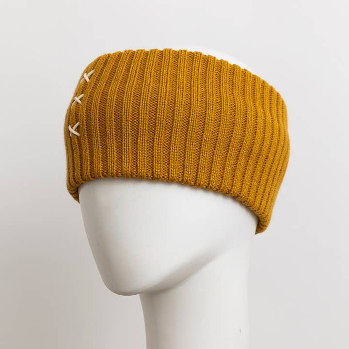 Leto Accessories - Wholesale Fashion Headband - Women's - Cross Stitch Embroidered Wrap Around Headband2