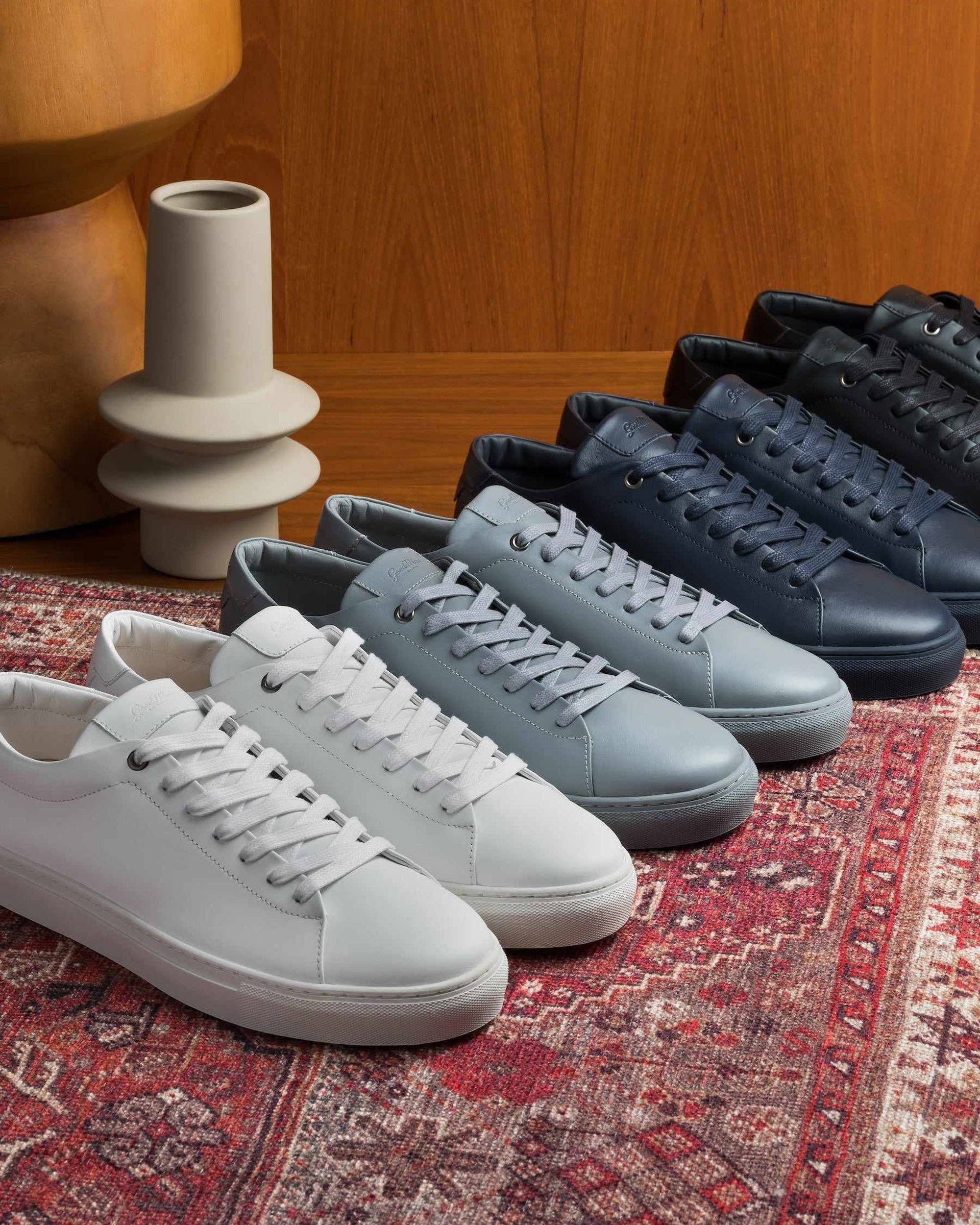 The Good Man Brand - Wholesale Lifestyle Sneakers - Men's - Edge Lo-Top Sneaker: Mono | Responsible Nappa Leather3