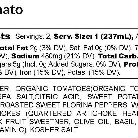 18 Chestnuts Soups - Wholesale Soup - Tuscan Tomato Soup 16 oz Plant Based & Gluten Free4