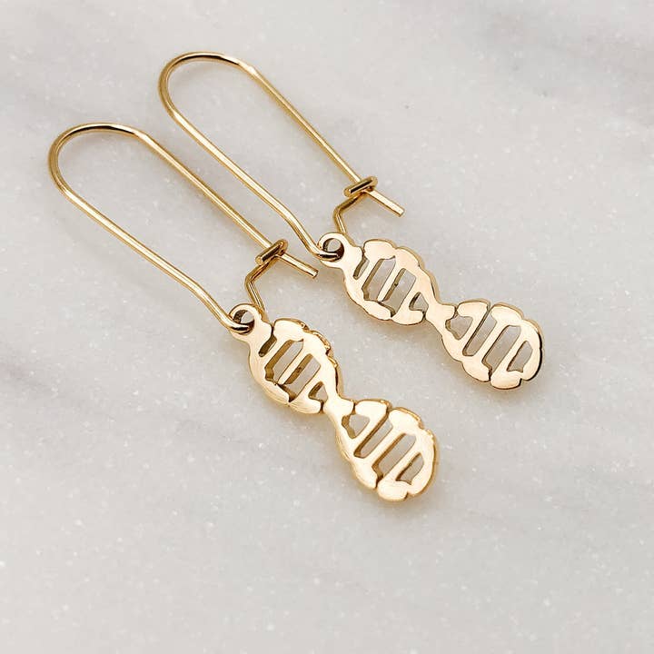 DNA Science øreringe for engroshandel hos Ad Astra Boutique